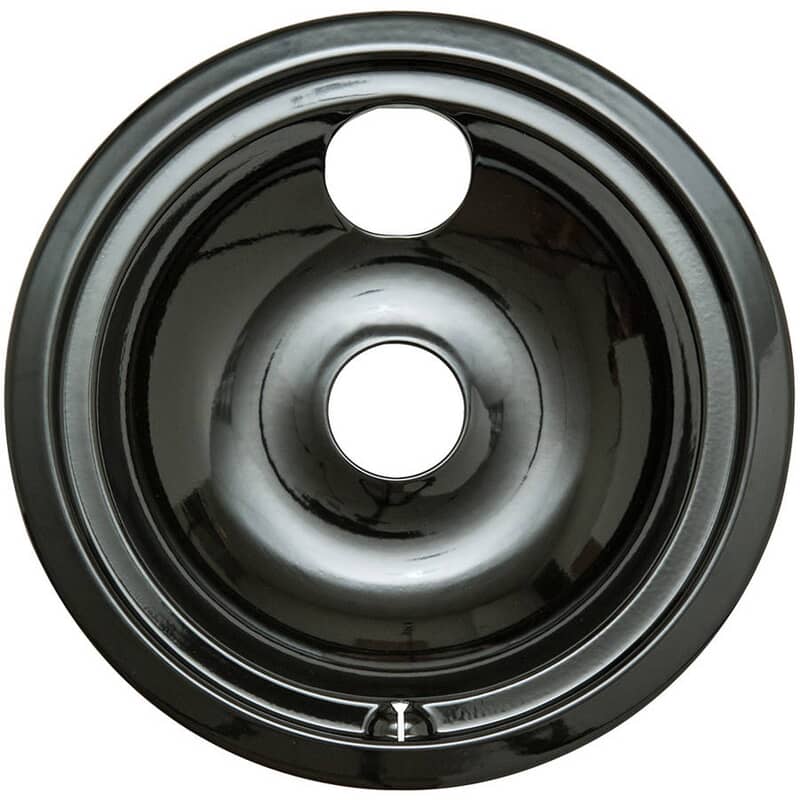 GE 8 Inch Black Porcelain Burner Bowl (WB31T10015)