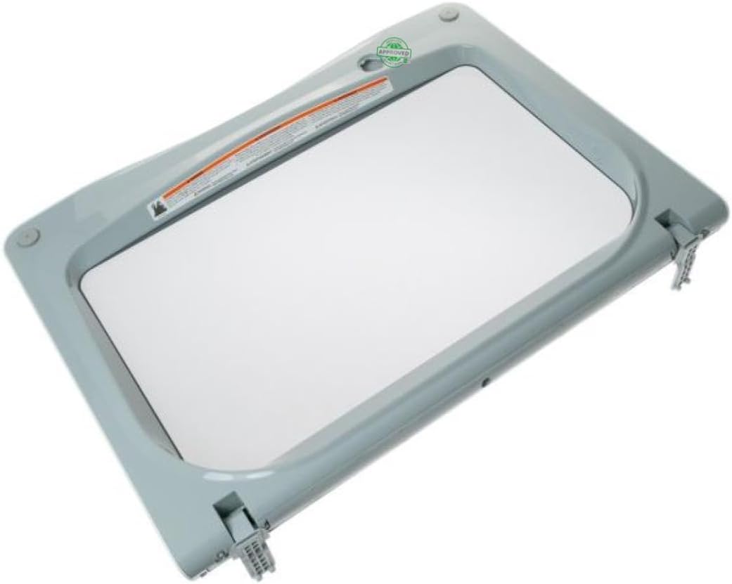 GE Glass Frame Lid (WH10X40097) - Replaces WH10X35297, WH44X32892