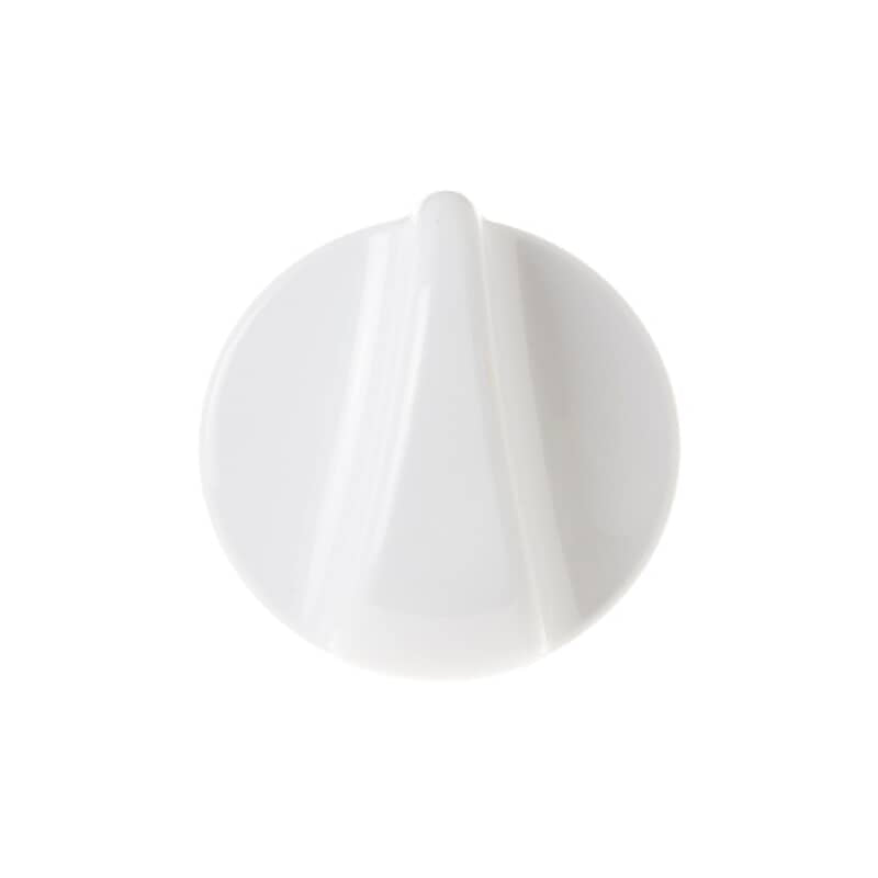 GE White Top Burner Knob (WB03K10034)