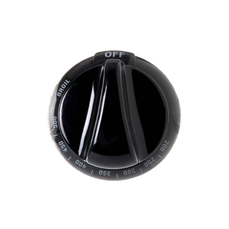 GE Black Thermostat Knob (WB03K10037)