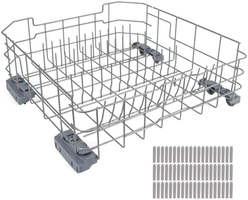 GE Dishwasher Upper Rack (WD28X35779) - Replaces WD28X22676, WD28X25018, WD28X30219