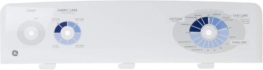 GE Dryer Gas Back Panel (WE19M1490)