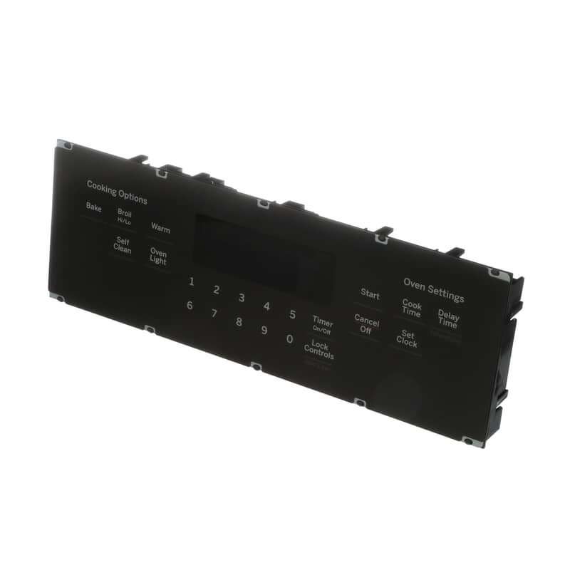 GE Electric Range Oven Control Overlay (WB27X32140)