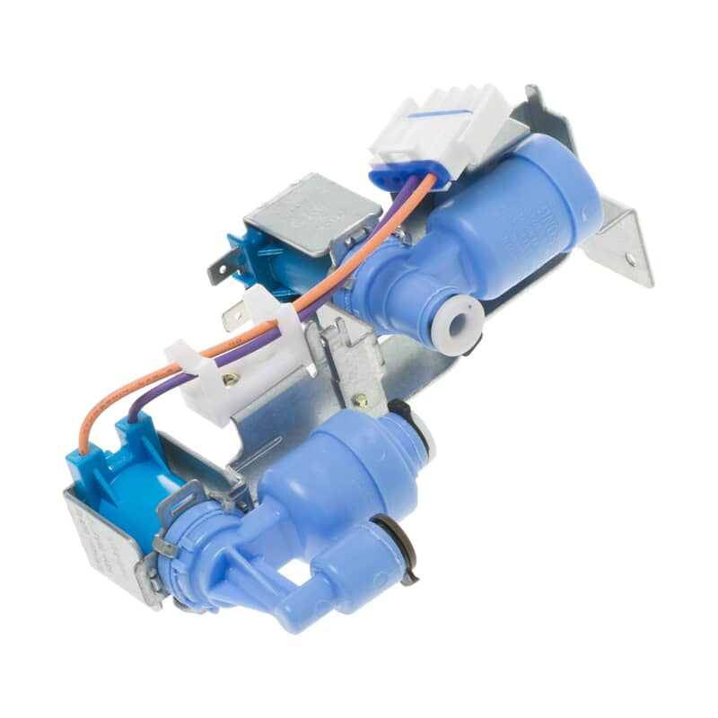 GE Refrigerator Double Ice Maker Valve (WR57X25917) (Replaces WR55X11146)