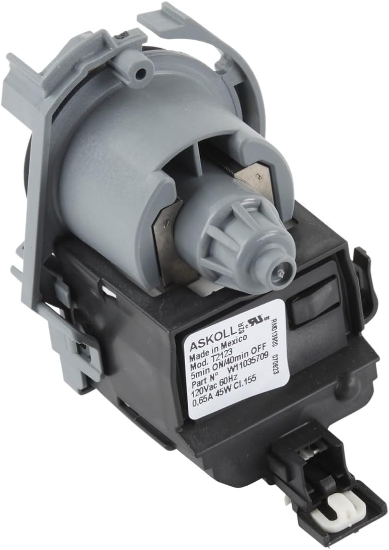 Whirlpool Dishwasher Drain Pump (W11412291)