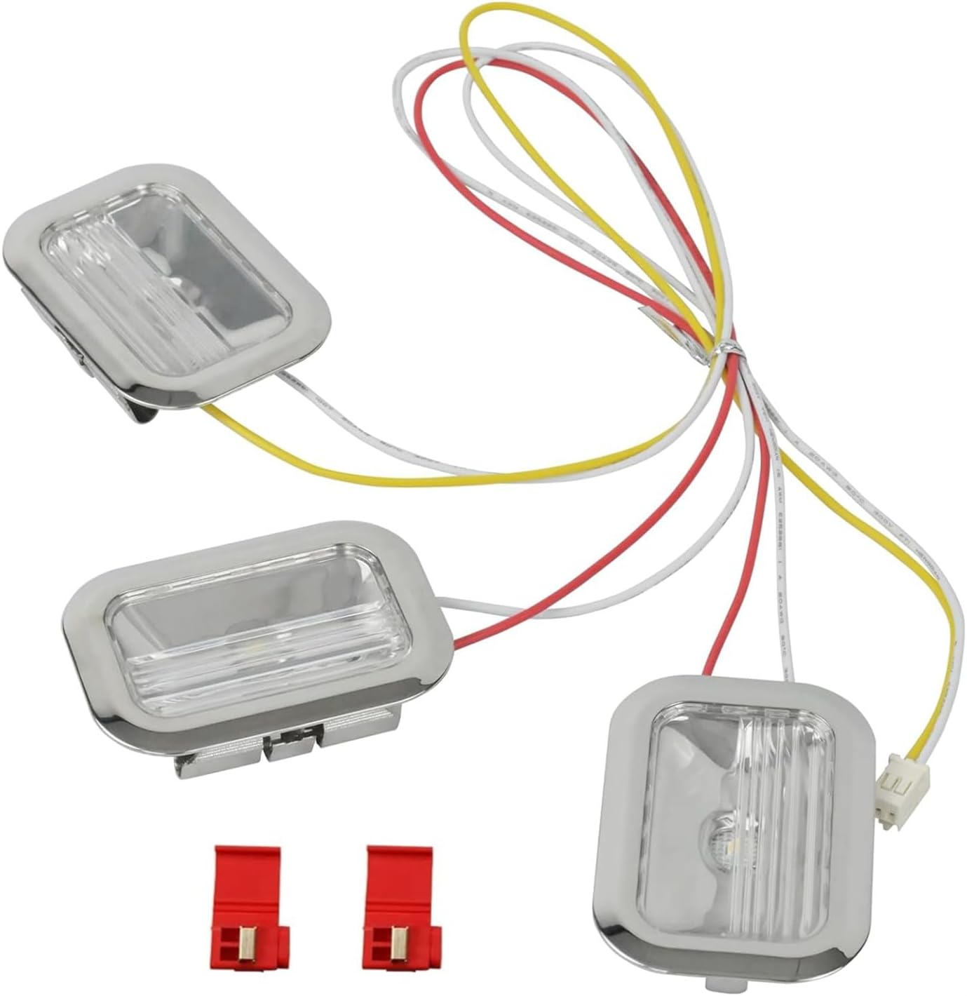 Whirlpool Refrigerator LED Module Service Kit Chrome 9+3 LEDs (W11683244) - Replaces W11205082